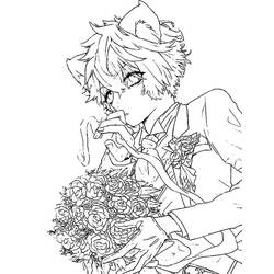 Página de Garoto Manga (Anime e Mangá) #217961 para colorir, baixe e imprima grátis