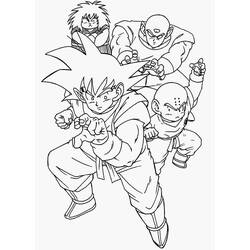 Desenho Goku (Anime e Mangá) #201340 para imprimir e colorir