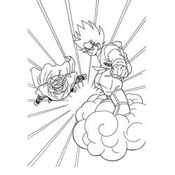 Desenho Goku (Anime e Mangá) #201354 para imprimir e colorir