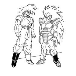 Página para colorir: Goku (Anime e Mangá) #201355 - Páginas para Colorir Imprimíveis Gratuitamente
