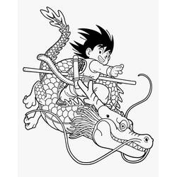 Página para colorir: Goku (Anime e Mangá) #201356 - Páginas para Colorir Imprimíveis Gratuitamente
