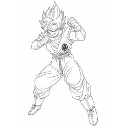 Página para colorir: Goku (Anime e Mangá) #201364 - Páginas para Colorir Imprimíveis Gratuitamente