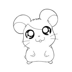 Página para colorir: Hamtaro (Anime e Mangá) #39902 - Páginas para Colorir Imprimíveis Gratuitamente