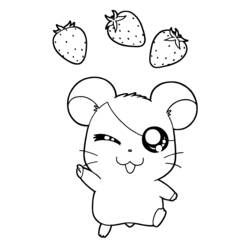 Desenhos para colorir: Hamtaro - Páginas para Colorir Imprimíveis Gratuitamente