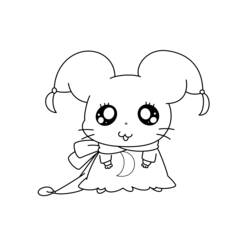 Desenho Hamtaro (Anime e Mangá) #39944 para imprimir e colorir