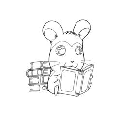 Desenho Hamtaro (Anime e Mangá) #39961 para imprimir e colorir