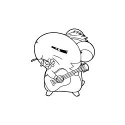 Desenho Hamtaro (Anime e Mangá) #39972 para imprimir e colorir