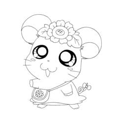 Página para colorir: Hamtaro (Anime e Mangá) #39977 - Páginas para Colorir Imprimíveis Gratuitamente