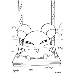 Desenho Hamtaro (Anime e Mangá) #39984 para imprimir e colorir