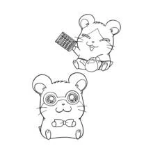 Desenho Hamtaro (Anime e Mangá) #39989 para imprimir e colorir