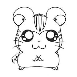 Página para colorir: Hamtaro (Anime e Mangá) #40042 - Páginas para Colorir Imprimíveis Gratuitamente