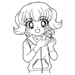 Página para colorir: Hamtaro (Anime e Mangá) #40078 - Páginas para Colorir Imprimíveis Gratuitamente