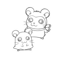 Desenho Hamtaro (Anime e Mangá) #40136 para imprimir e colorir