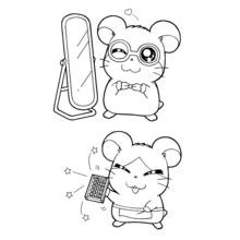 Desenho Hamtaro (Anime e Mangá) #40137 para imprimir e colorir