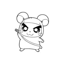 Página para colorir: Hamtaro (Anime e Mangá) #40150 - Páginas para Colorir Imprimíveis Gratuitamente
