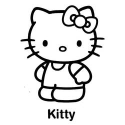 Página para colorir: Hello Kitty (Anime e Mangá) #36821 - Páginas para Colorir Imprimíveis Gratuitamente
