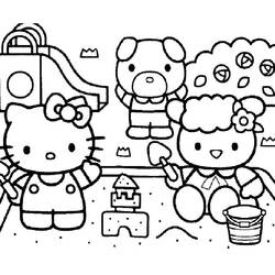 Página para colorir: Hello Kitty (Anime e Mangá) #36997 - Páginas para Colorir Imprimíveis Gratuitamente