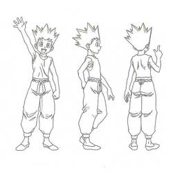 Desenho Hunter x Hunter (Anime e Mangá) #201150 para imprimir e colorir