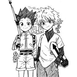 Desenho Hunter x Hunter (Anime e Mangá) #201165 para imprimir e colorir