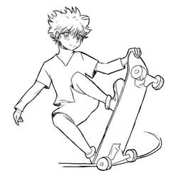 Desenho Hunter x Hunter (Anime e Mangá) #201211 para imprimir e colorir