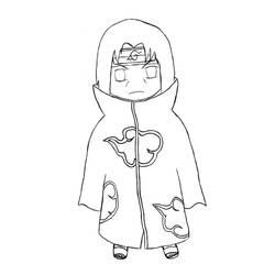 Desenho Itachi (Anime e Mangá) #172600 para imprimir e colorir