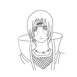 Desenho Itachi (Anime e Mangá) #172605 para imprimir e colorir