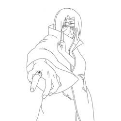 Desenho Itachi (Anime e Mangá) #172606 para imprimir e colorir