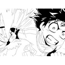 Página para colorir: Izuku Midoriya (Anime e Mangá) #219708 - Páginas para Colorir Imprimíveis Gratuitamente