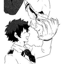 Página para colorir: Izuku Midoriya (Anime e Mangá) #219711 - Páginas para Colorir Imprimíveis Gratuitamente