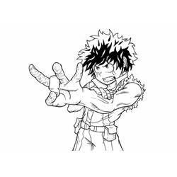 Página para colorir: Izuku Midoriya (Anime e Mangá) #219718 - Páginas para Colorir Imprimíveis Gratuitamente