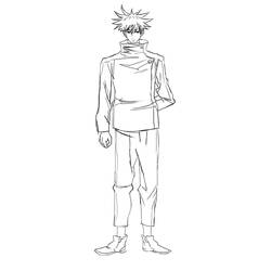 Desenho Jujutsu Kaisen (Anime e Mangá) #183228 para imprimir e colorir