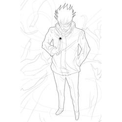 Desenho Jujutsu Kaisen (Anime e Mangá) #183238 para imprimir e colorir