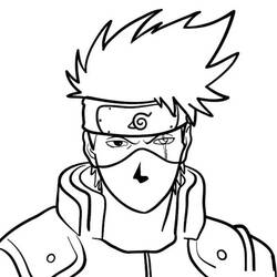 Desenho Kakashi (Anime e Mangá) #172222 para imprimir e colorir