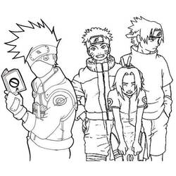 Desenho Kakashi (Anime e Mangá) #172235 para imprimir e colorir