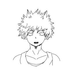 Página para colorir: Katsuki Bakugo (Anime e Mangá) #217113 - Páginas para Colorir Imprimíveis Gratuitamente