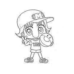 Página para colorir: Kocchi Muite Miiko (Anime e Mangá) #219932 - Páginas para Colorir Imprimíveis Gratuitamente