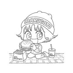 Página para colorir: Kocchi Muite Miiko (Anime e Mangá) #219935 - Páginas para Colorir Imprimíveis Gratuitamente