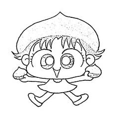 Página para colorir: Kocchi Muite Miiko (Anime e Mangá) #219938 - Páginas para Colorir Imprimíveis Gratuitamente