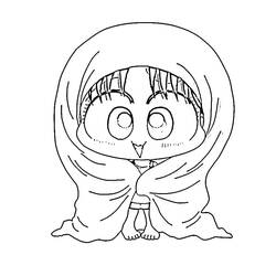 Página para colorir: Kocchi Muite Miiko (Anime e Mangá) #219942 - Páginas para Colorir Imprimíveis Gratuitamente