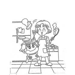 Página para colorir: Kocchi Muite Miiko (Anime e Mangá) #219947 - Páginas para Colorir Imprimíveis Gratuitamente