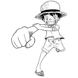 Página para colorir: Luffy (Anime e Mangá) #188687 - Páginas para Colorir Imprimíveis Gratuitamente