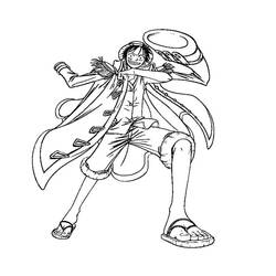 Página para colorir: Luffy (Anime e Mangá) #188692 - Páginas para Colorir Imprimíveis Gratuitamente