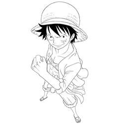 Página para colorir: Luffy (Anime e Mangá) #188706 - Páginas para Colorir Imprimíveis Gratuitamente