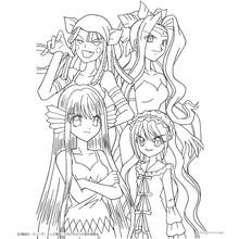 Desenho Mangás (Anime e Mangá) #42724 para imprimir e colorir
