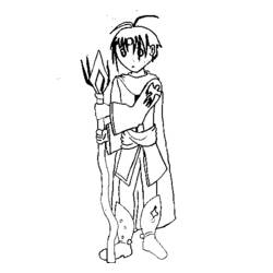 Desenho Mangás (Anime e Mangá) #42794 para imprimir e colorir