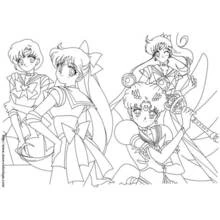 Desenho Mangás (Anime e Mangá) #42845 para imprimir e colorir
