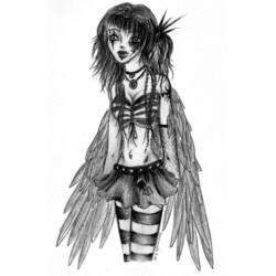 Desenho Mangás (Anime e Mangá) #42991 para imprimir e colorir
