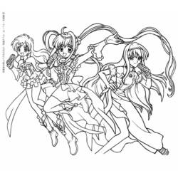 Página para colorir: Mermaid Melody: Pichi Pichi Pitch (Anime e Mangá) #53647 - Páginas para Colorir Imprimíveis Gratuitamente
