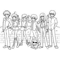 Página para colorir: Mermaid Melody: Pichi Pichi Pitch (Anime e Mangá) #53649 - Páginas para Colorir Imprimíveis Gratuitamente