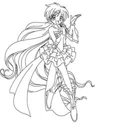 Página para colorir: Mermaid Melody: Pichi Pichi Pitch (Anime e Mangá) #53655 - Páginas para Colorir Imprimíveis Gratuitamente